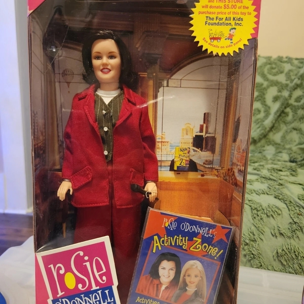 Mattel Rosie O'Donnell Doll in Red Suit